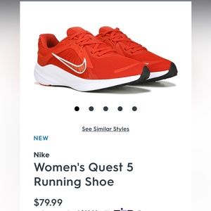 Nike Womens Quest, size 7.5. NIB, $60